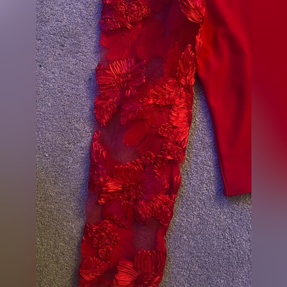 NWT Express Floral long sleeved bodysuit XL - Picture 3 of 3